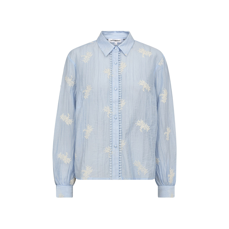 Amelia emb shirt Co'Couture, pale blue
