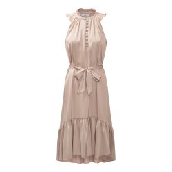 Anna dress Karmamia, hammered blush