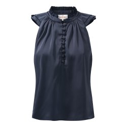 Anna top Karmamia, hammered sapphire