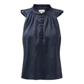 Anna top Karmamia, hammered sapphire