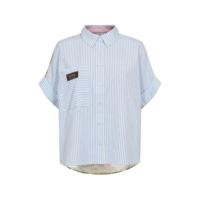 Nuashley shirt N�mph, airy blue