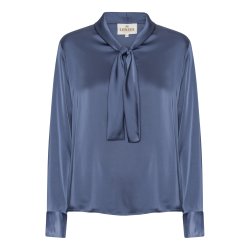 Audrey blouse Karmamia, semi rich crown blue