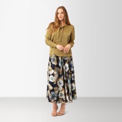 Savannah skirt Karmamia, maxi floral