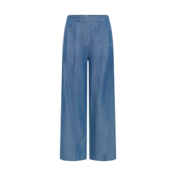 Aurora pants ICHI, washed medium blue