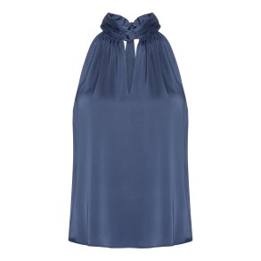 Ava top Karmamia, semi rich crown blue