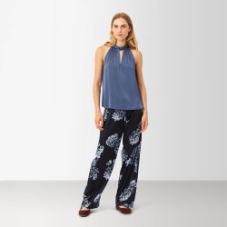 Ava top Karmamia, semi rich crown blue