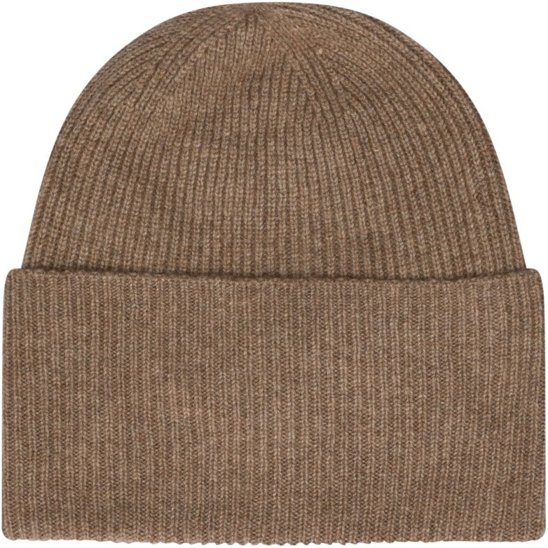 Basel cashmere beanie Frau, shitake
