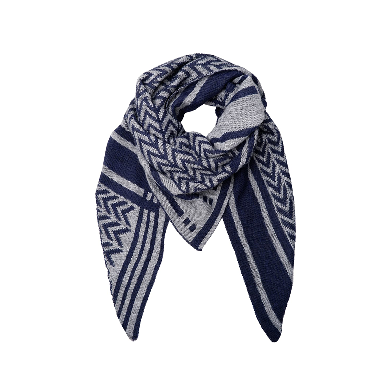 Bcbex triangle scarf Black Colour, navy
