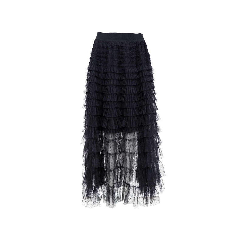 Bcangelina mesh skirt Black Colour, black
