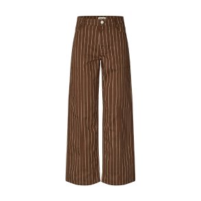Nolia jeans Baum und Pferdgarten, creme brown pinstripe