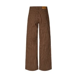 Nolia jeans Baum und Pferdgarten, creme brown pinstripe