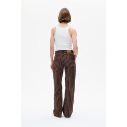 Nolia jeans Baum und Pferdgarten, creme brown pinstripe