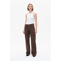 Nolia jeans Baum und Pferdgarten, creme brown pinstripe