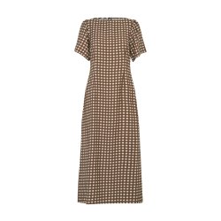 Adalene dress Baum und Pferdgarten, hot fudge check