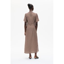 Adalene dress Baum und Pferdgarten, hot fudge check