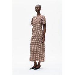 Adalene dress Baum und Pferdgarten, hot fudge check