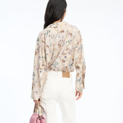 Babette shirt Munthe, print natur