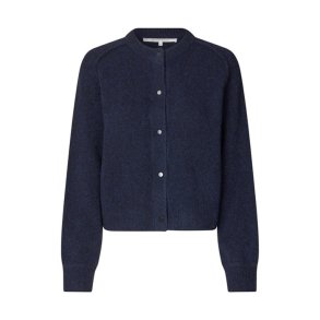 Banja knit raglan cardigan Second Female, carbon