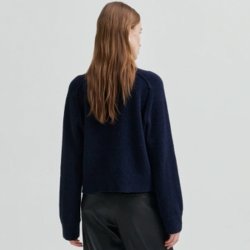 Banja knit raglan cardigan Second Female, carbon