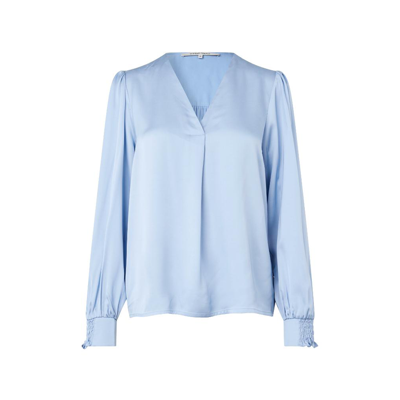 Barri blouse Second Female, cashmere blue