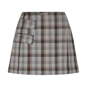 Baum und Pferdgarten Shanie skirt, grey soft check