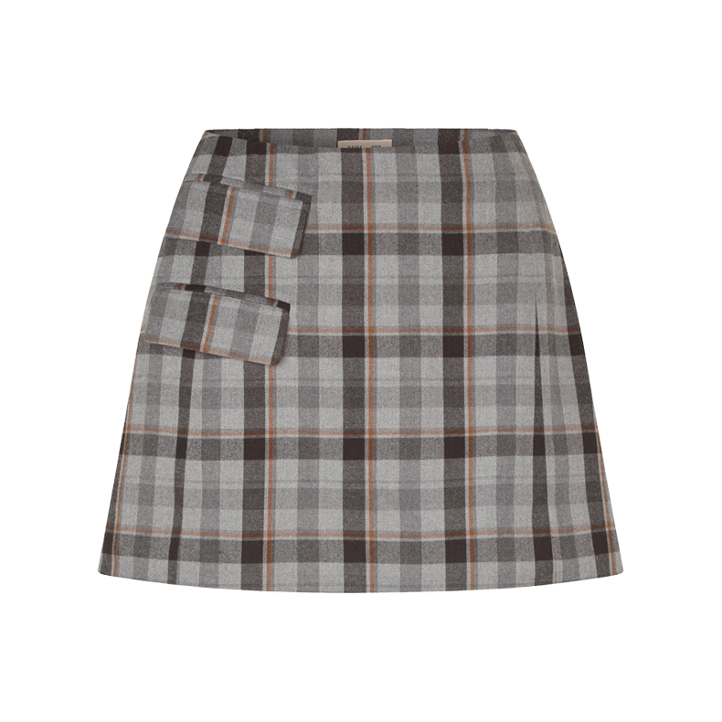Baum und Pferdgarten Shanie skirt, grey soft check