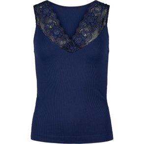 Belen v-lace top Tim & Simonsen, blu