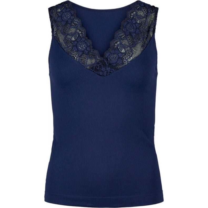 Belen v-lace top Tim &amp; Simonsen, blu