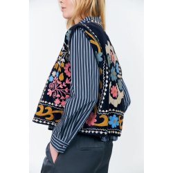 Binll vest sl Lollys Laundry, dark blue