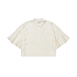 Birkson blouse Munthe, ivory
