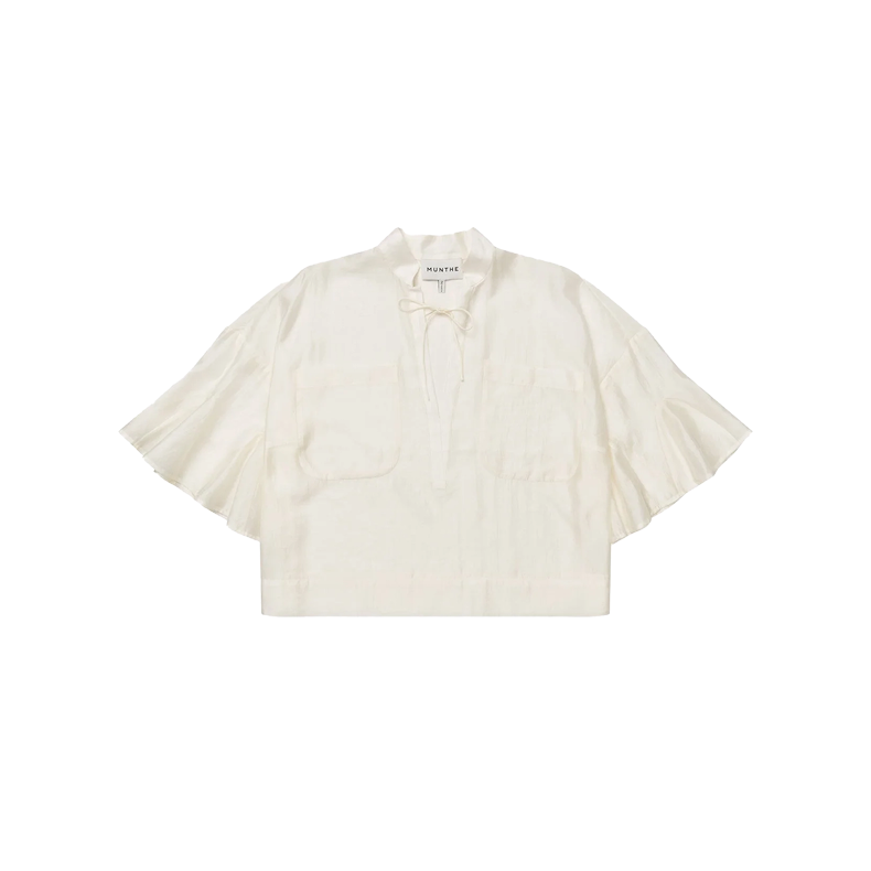Birkson blouse Munthe, ivory