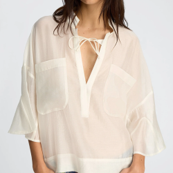 Birkson blouse Munthe, ivory