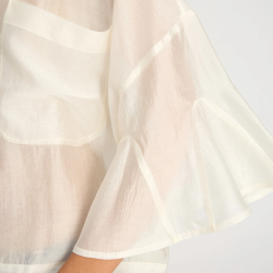 Birkson blouse Munthe, ivory