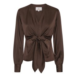 Blair blouse Karmamia, cocoa