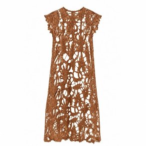 Bodil lace dress Tim & Simonsen, coffee