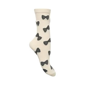 Bow socks Lolly Laundry, creme