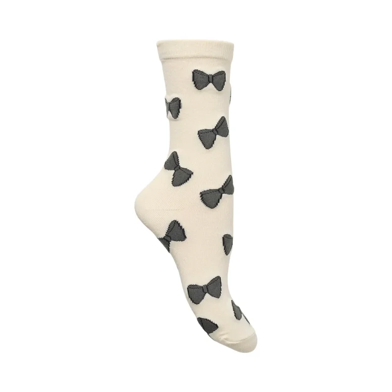Bow socks Lolly Laundry, creme