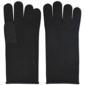 Canazei cashmere gloves Frau, black