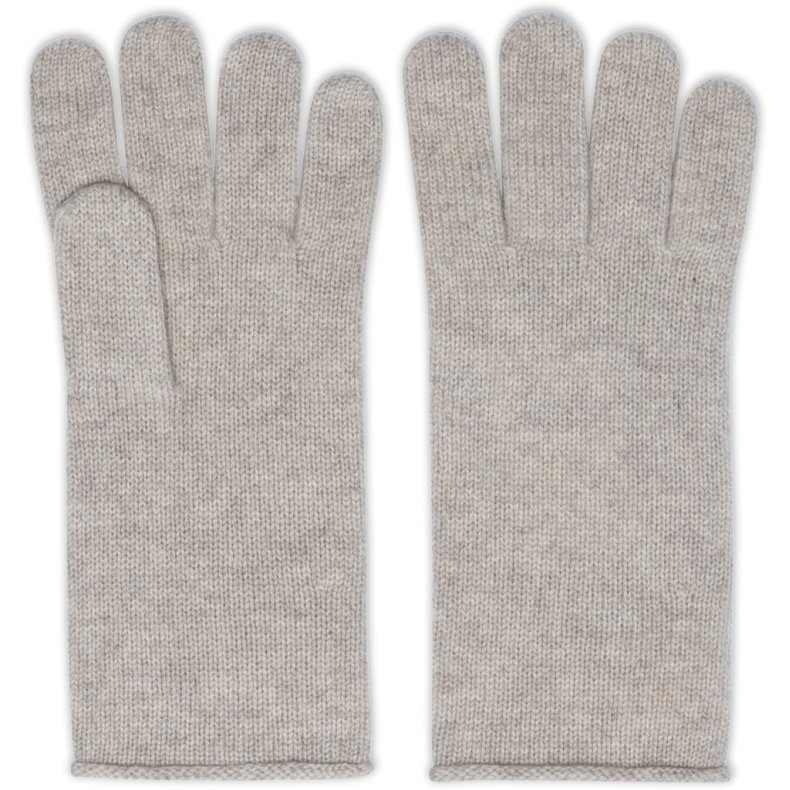 Canazei cashmere gloves Frau, fog