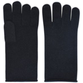 Canazei cashmere gloves Frau, navy