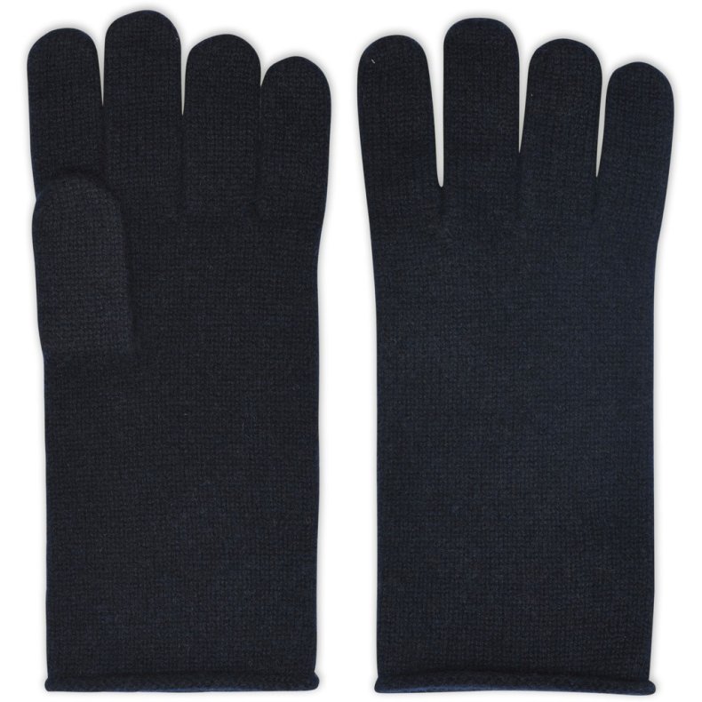 Canazei cashmere gloves Frau, navy