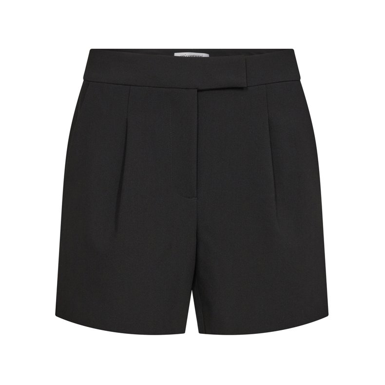 Vola crop pleat shorts Co'Couture, black