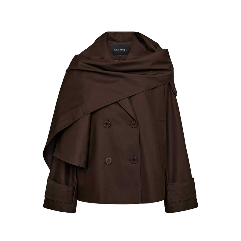 Coral jacket Copenhagen Muse, mulch