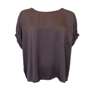 Mabel blouse Black Colour, coffee