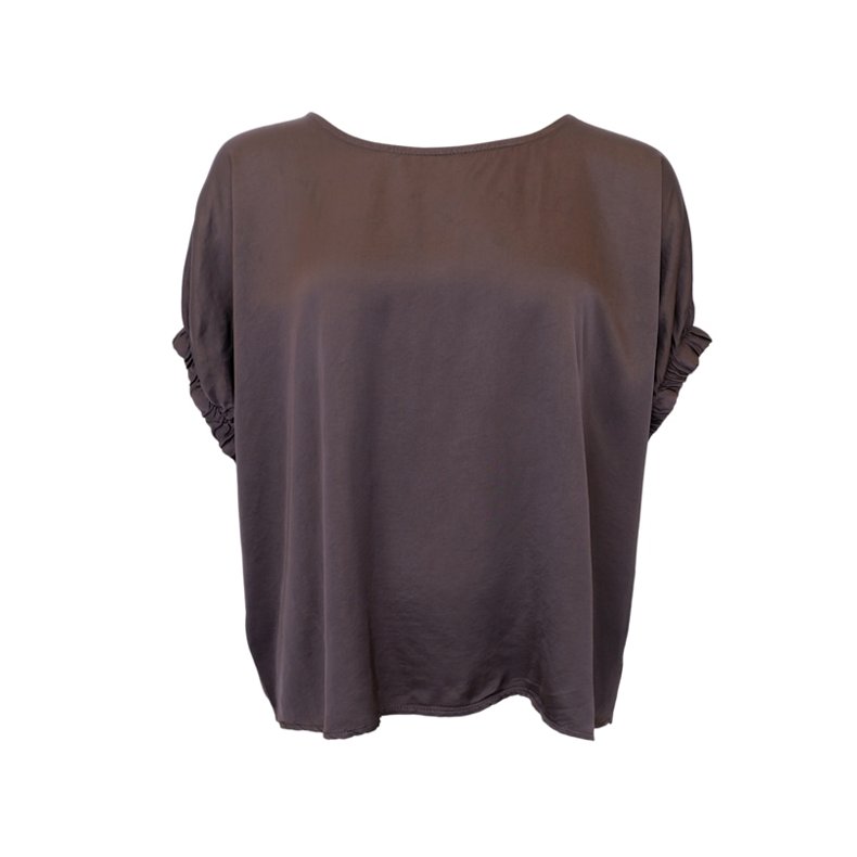 Mabel blouse Black Colour, coffee