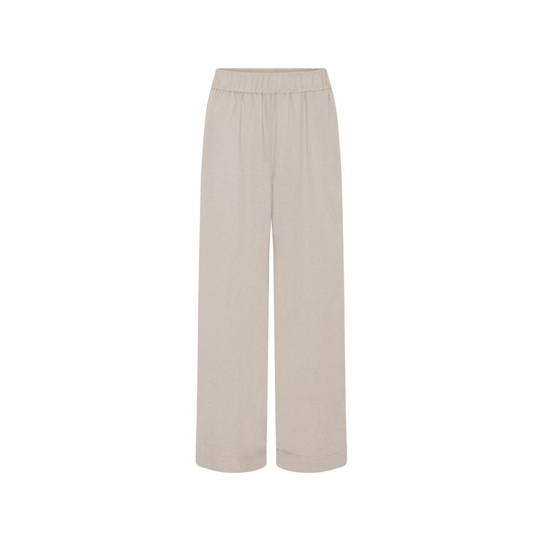 Copenhagen linen ankle pant Frau, pure cashmere
