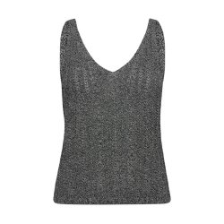 Cressida melange knit top Mos Mosh, black