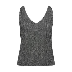 Cressida melange knit top Mos Mosh, black