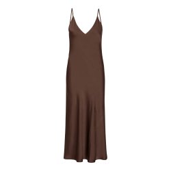 Camisole dress Karmamia, semi rich brown