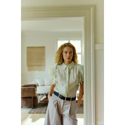 Molly shirt Copenhagen Muse, green tint